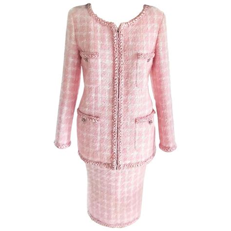 chanel 19 tweed|chanel tweed suit pink.